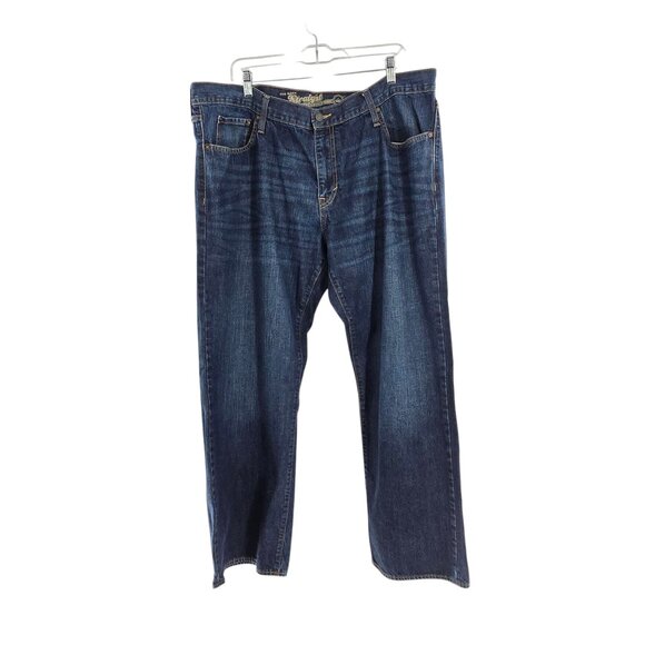 Old Navy Men's Blue Denim Straight Jeans Size 42X32 Pants‎ - Picture 1 of 9